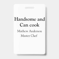 Guapo y puede cocinar agregar nombre maestro chef 