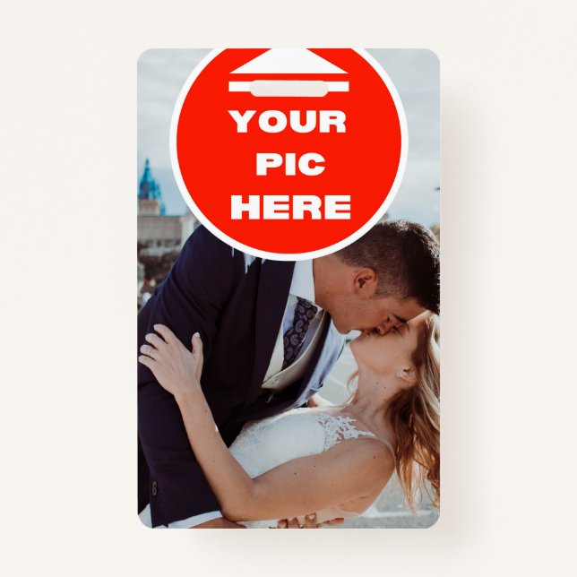 Tarjeta De Identificación ¡Guay! Badge - Personalizado (Anverso)