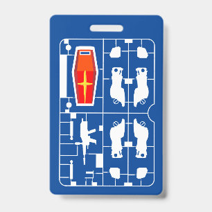 Tarjeta De Identificación gundam rx 78 amuro ray creador de gunpla corredor 