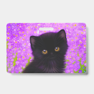 Tarjeta De Identificación Gustav Klimt Cat