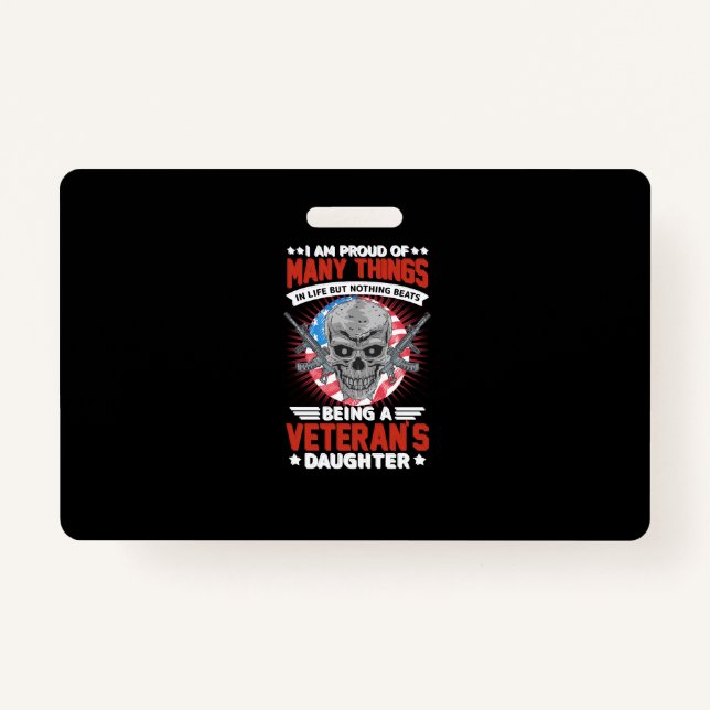 Tarjeta De Identificación hija veterana (Anverso)