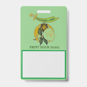 TARJETA DE IDENTIFICACIÓN HIJAS DEL NILO