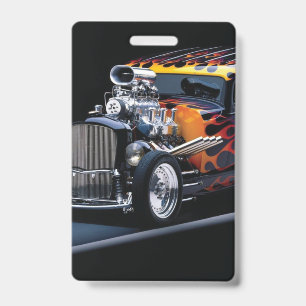 Tarjeta De Identificación Hot rod