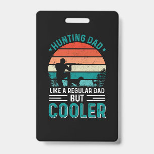 Tarjeta De Identificación Hunting Dad