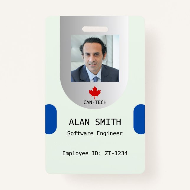 Tarjeta De Identificación I.D profesional (Anverso)