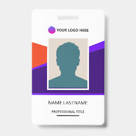 Tarjeta De Identificación ID Card Identification Badge
