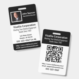 Tarjeta De Identificación ID de empleado