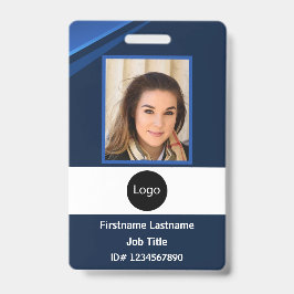 Tarjeta De Identificación ID de empleado de empresa personalizado, código de