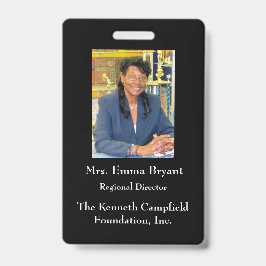 Tarjeta De Identificación Id. de empresa