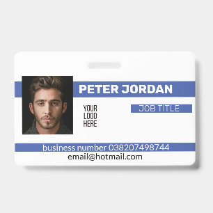 Tarjeta De Identificación ID de la foto