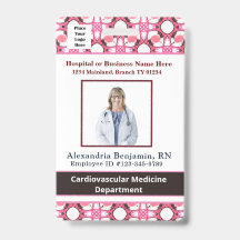 Id. de logotipo del código de barras de nombre de 