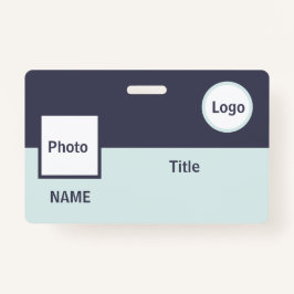 Tarjeta De Identificación Id. de placa de empleado