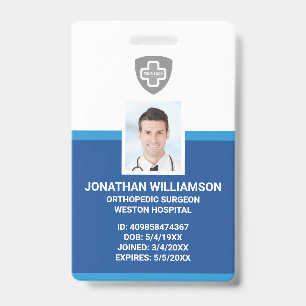 Tarjeta De Identificación Id. fotográfico de Personalizados, código de barra