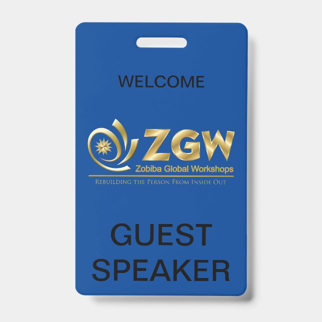 Tarjeta De Identificación Identificación (Parte frontal)