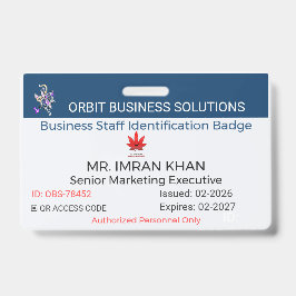 Tarjeta De Identificación Identificación de Insignia, Insignia Personalizada