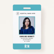 Identificación de la foto de la enfermera del pers