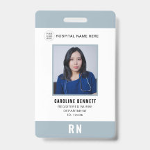 Identificación de la foto de la enfermera del pers