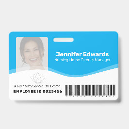 Tarjeta De Identificación Identificación de los trabajadores esenciales para