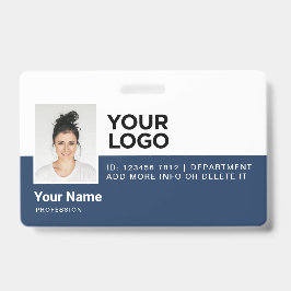 Tarjeta De Identificación Identificación de seguridad moderna personalizada