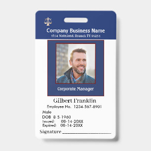 Tarjeta De Identificación Identificación del logotipo de la firma fotográfic