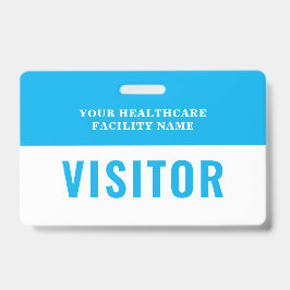 Tarjeta De Identificación Identificación del visitante fotográfico de su emp