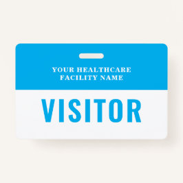 Tarjeta De Identificación Identificación del visitante fotográfico de su emp