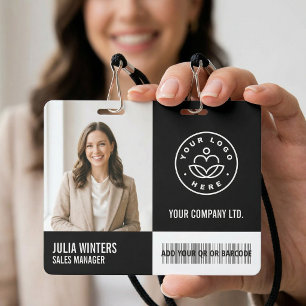Tarjeta De Identificación Identificación fotográfica corporativa moderna per
