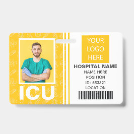 Tarjeta De Identificación Identificación fotográfica de la Unidad de Cuidado