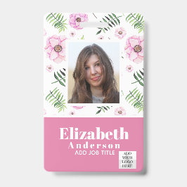 Tarjeta De Identificación IDENTIFICACIÓN FOTOGRÁFICA - Pase VIP de Empleado