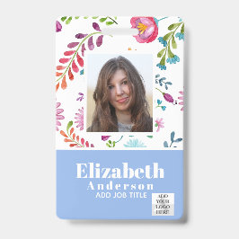 Tarjeta De Identificación IDENTIFICACIÓN FOTOGRÁFICA - Pase VIP de Empleado