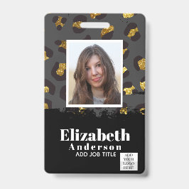 Tarjeta De Identificación IDENTIFICACIÓN FOTOGRÁFICA - Pase VIP de Empleado 