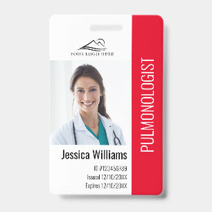 Tarjeta De Identificación Identificación personalizada con foto y texto para