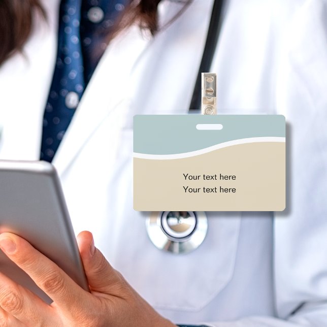 Tarjeta De Identificación Identificador mínimo moderno (Subido por el creador)