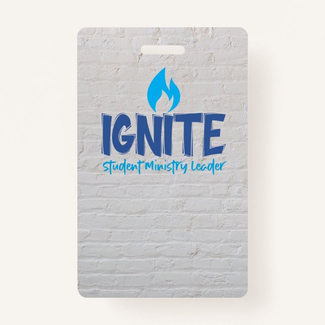 Tarjeta De Identificación Ignorar la insignia del líder (Anverso)