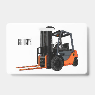 Tarjeta De Identificación Ilustracion del personalizado de elevación de la h