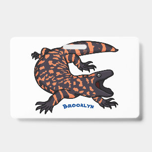 Tarjeta De Identificación Ilustracion del personalizado monstruo de la gila