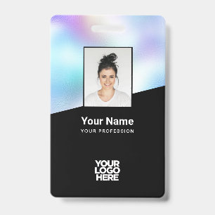 Tarjeta De Identificación Imagen de fondo del Personalizado Nombre del logot