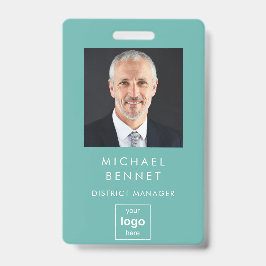 Tarjeta De Identificación Imagen de la empresa ecológica moderna