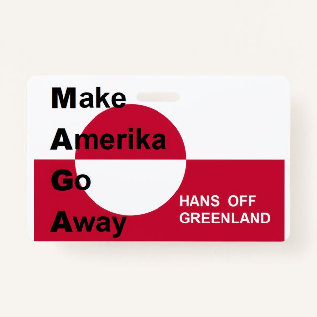 Tarjeta De Identificación Independant Greenland (Anverso)