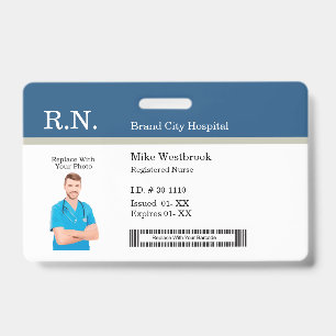 Tarjeta De Identificación Infracciones presupuestarias para personal médico
