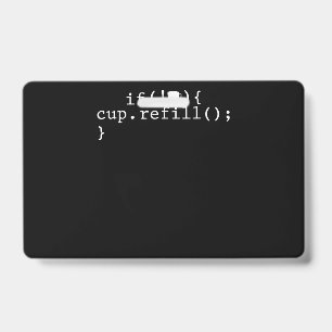 Tarjeta De Identificación Ingeniero de Software de Codificación Inteligente