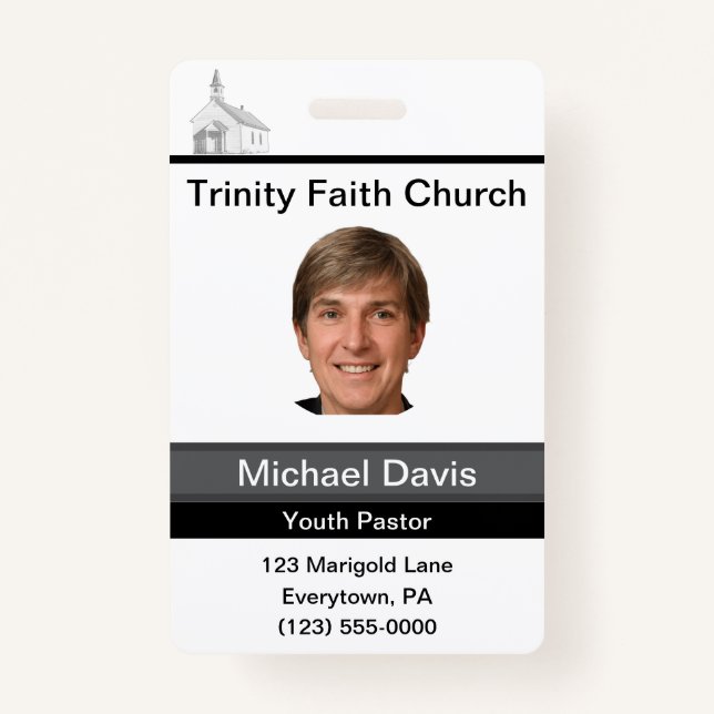 Tarjeta De Identificación Insignia (Anverso)