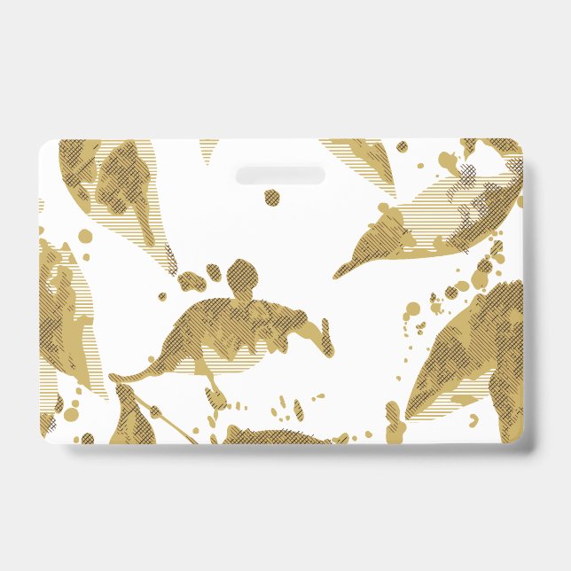 Tarjeta De Identificación Insígnia (Parte frontal)