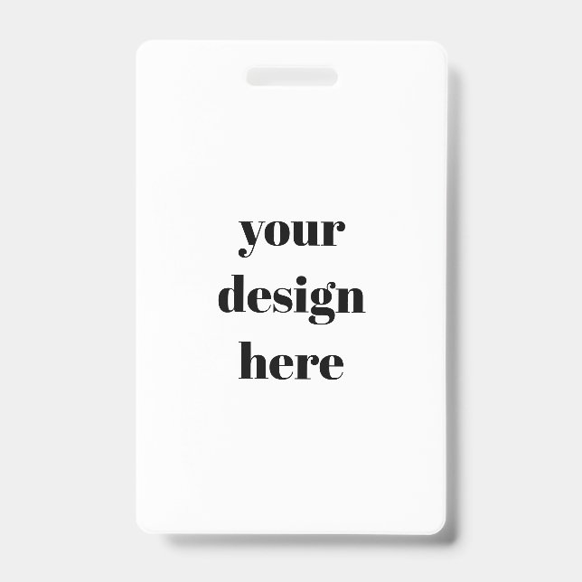 Tarjeta De Identificación Insignia (Parte frontal)