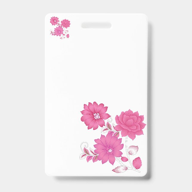 Tarjeta De Identificación Insígnia (Parte frontal)