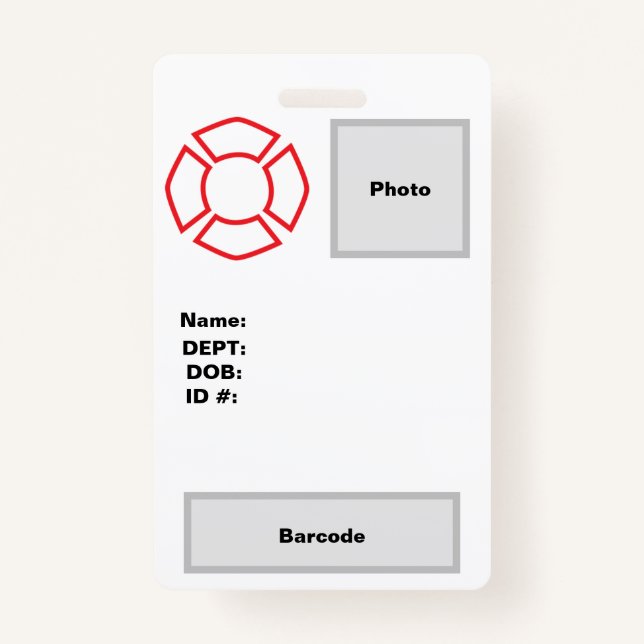 Tarjeta De Identificación Insignia (Anverso)