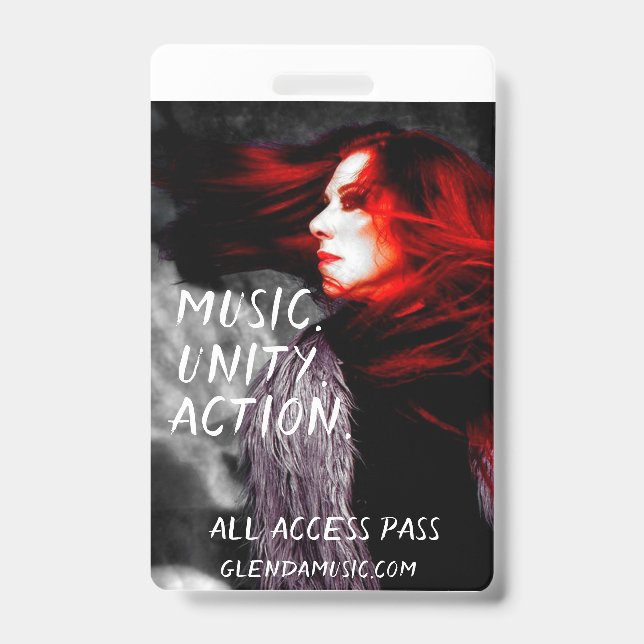 Tarjeta De Identificación Insignia (Front)