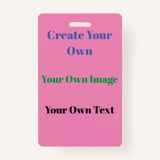 Tarjeta De Identificación insignia (Anverso)