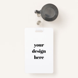 Tarjeta De Identificación Insignia