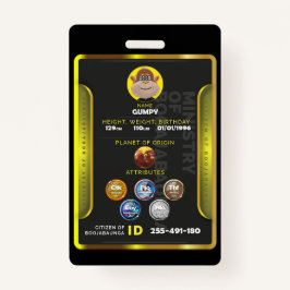 Tarjeta De Identificación Insignia ciudadana